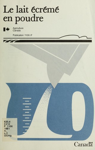 Le Lait écrémé en poudre