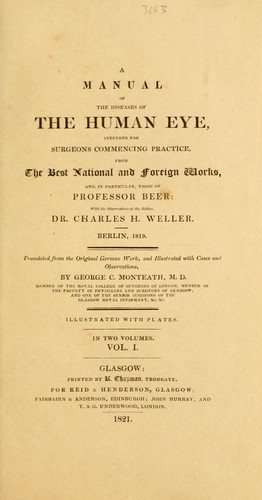 A manual of the diseases of the human eye
