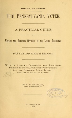 The Pennsylvania voter