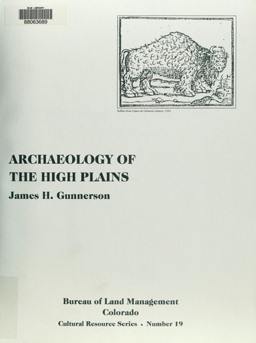 Archaeology of the High Plains