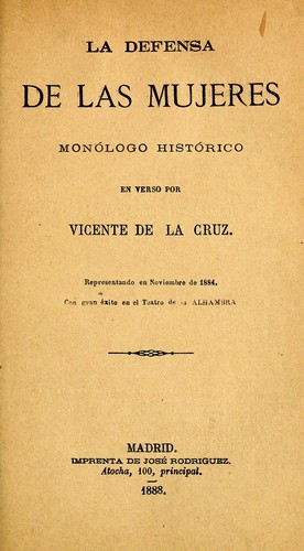 La defensa de las mujeres
