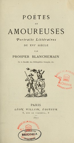 Poëtes et amoureuses