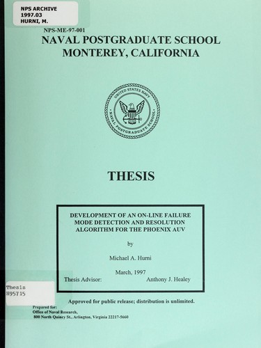 Development of an on-line failure mode detection and resolution algorithm for the Phoenix AUV
