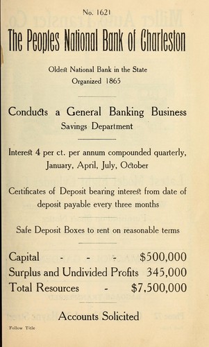 Guide to Charleston, S. C.