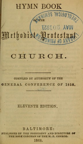 Hymn book of the Methodist Protestant Church