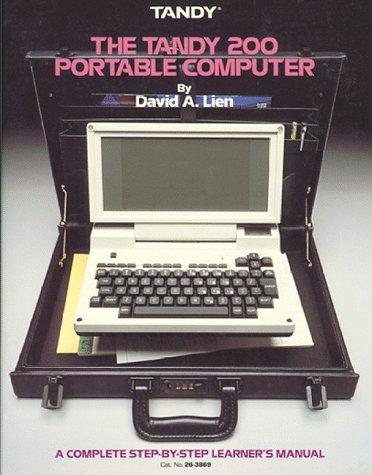 The Tandy 200 portable computer