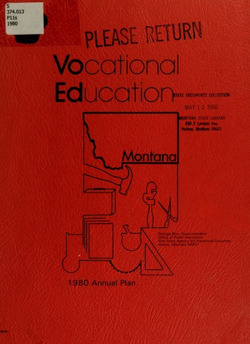 State plan for vocational education in Montana