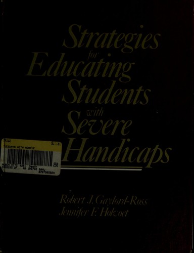 Strategies for educating students with severe handicaps