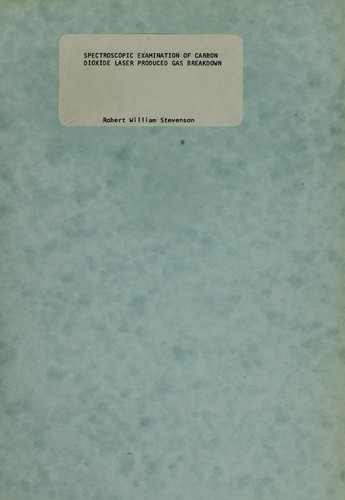 Spectroscopic examination of carbon dioxide laser produced gas breakdown