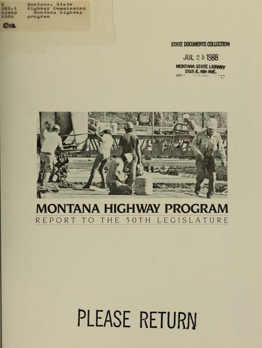 Montana highway program