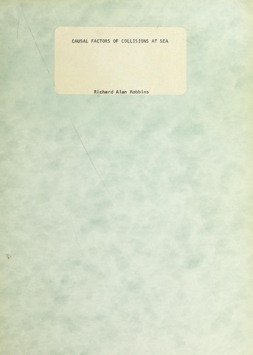 Causal factors of collisions at sea