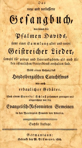Das neue und verbesserte Gesangbuch
