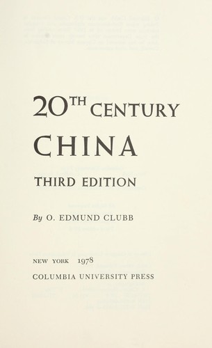 20th century China