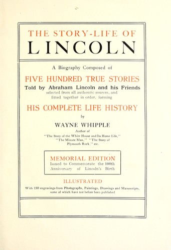 The story-life of Lincoln