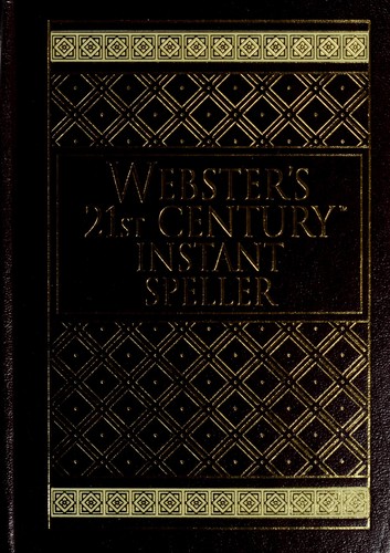 Webster's 21st Century Instant Speller