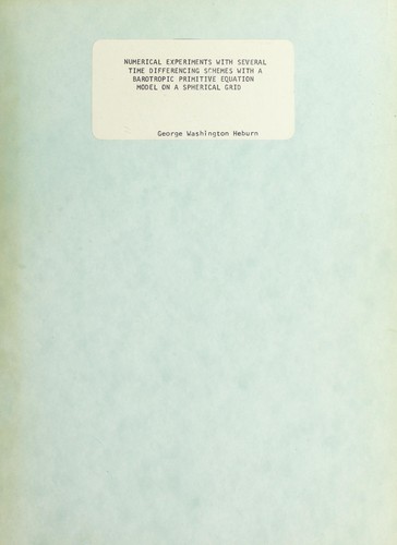 Numerical experiments with several time differencing schemes with a barotropic primitive equation model on a spherical grid