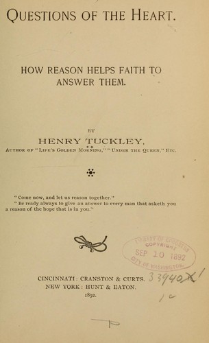 Questions of the heart