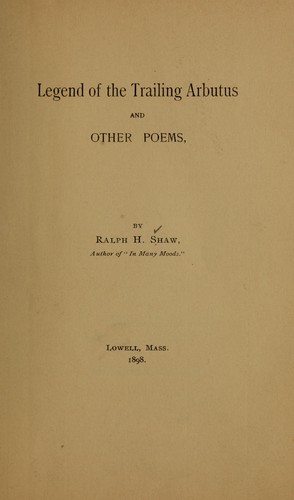 Legend of the trailing arbutus