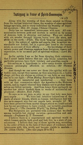 Practical guide to the investigation of spiritualism, healing, and the occult sciences