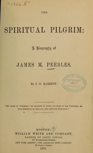 The spiritual pilgrim