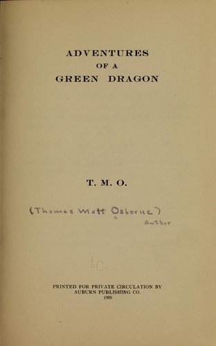 Adventures of a green dragon