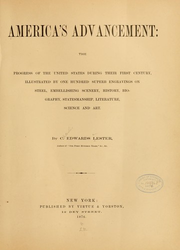 America's advancement