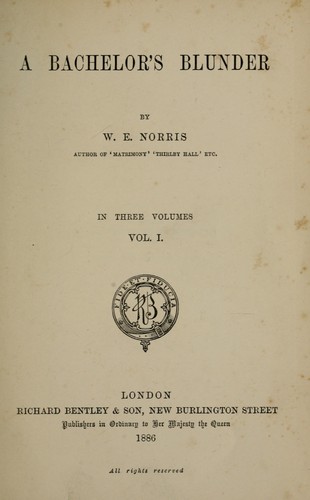 A bachelor's blunder