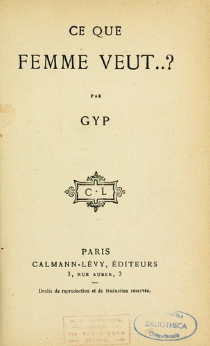 Ce que femme veut