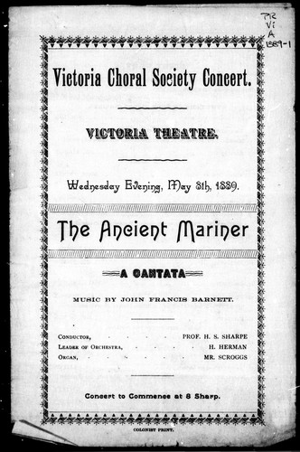 Victoria Choral Society concert