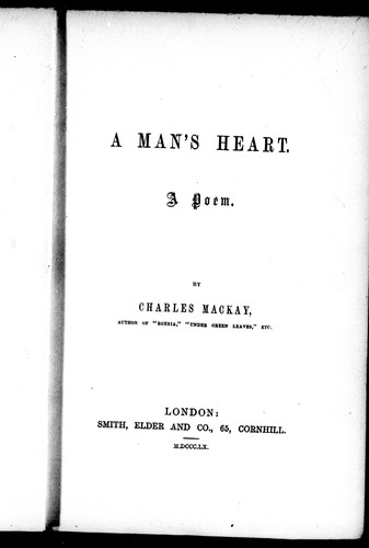 A man's heart
