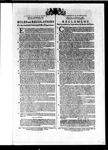 Rules and regulations for the conduct of the Land Office Department