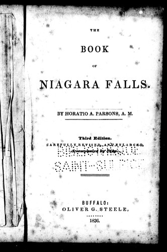 The book of Niagara Falls