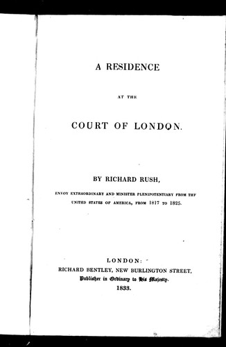 A residence at the court of London
