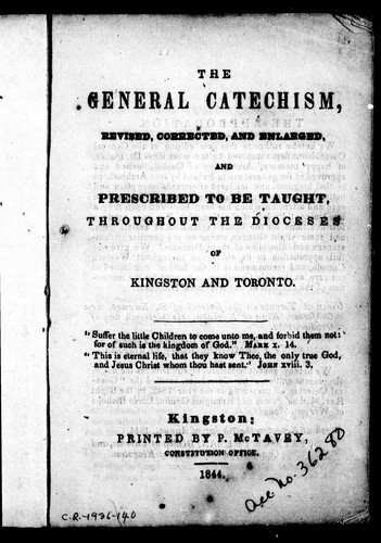 The General catechism