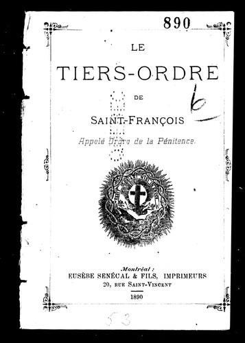 Le Tiers-Ordre de Saint-François