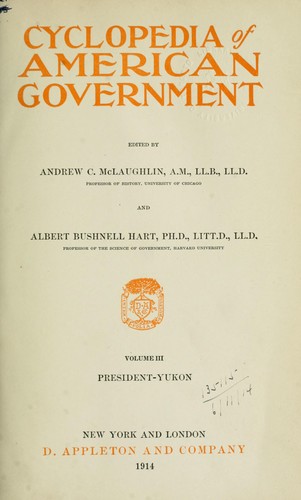 Cyclopedia of American government