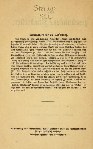 Der geschundene Raubritter, oder, Minne und Hungerthurm, oder, Das lange verschwiegene und endlich doch an den Tag gekommene Geheimnis