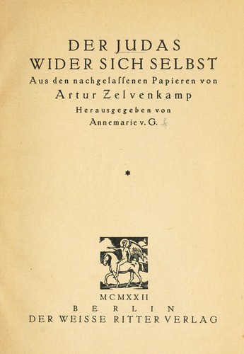 Der Judas wider sich selbst