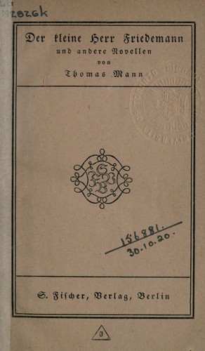 Der kleine Herr Friedmann