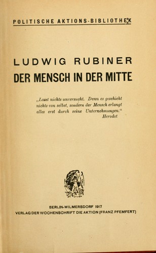 Der Mensch in der Mitte