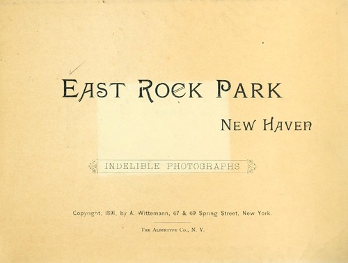 East Rock park, New Haven