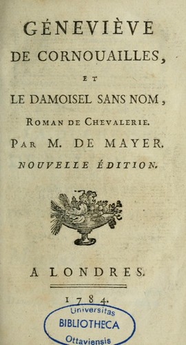 Géneviève de Cernonailles