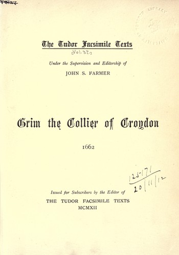 Grim the collier of Croydon