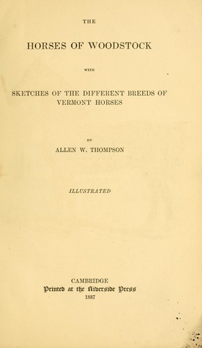 The horses of Woodstock