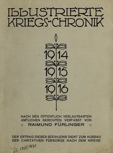 Illustrierte Kriegs-chronik