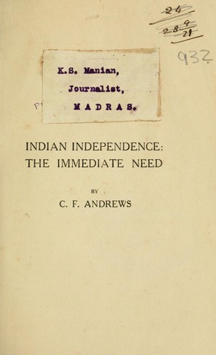 Indian independence
