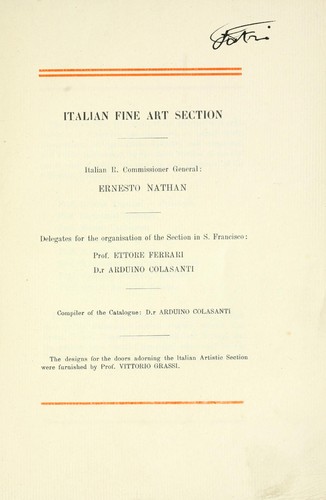 International Panama-Pacific Exhibition, San Francisco, California, 1915