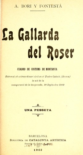 La gallarda del roser
