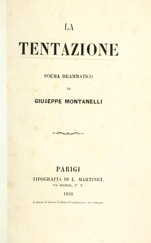 La tentazione