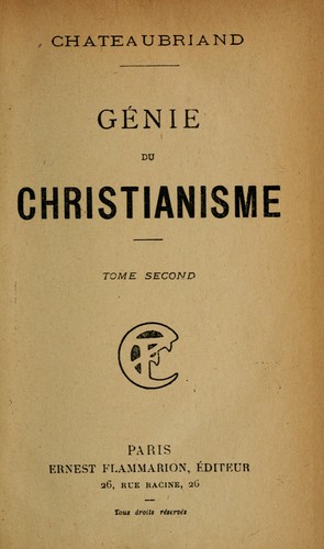 Le génie du christianisme